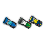 ⁦LEGO DUPLO F1 Team Race Cars & Drivers Building 10445 ليجو دوبلو سيارات وسائقي فريق سباقات الفورمولا 1⁩ - الصورة ⁦3⁩