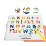 ⁦Letter Magnets لوح الحروف المغناطيسي انجليزي⁩ - الصورة ⁦3⁩