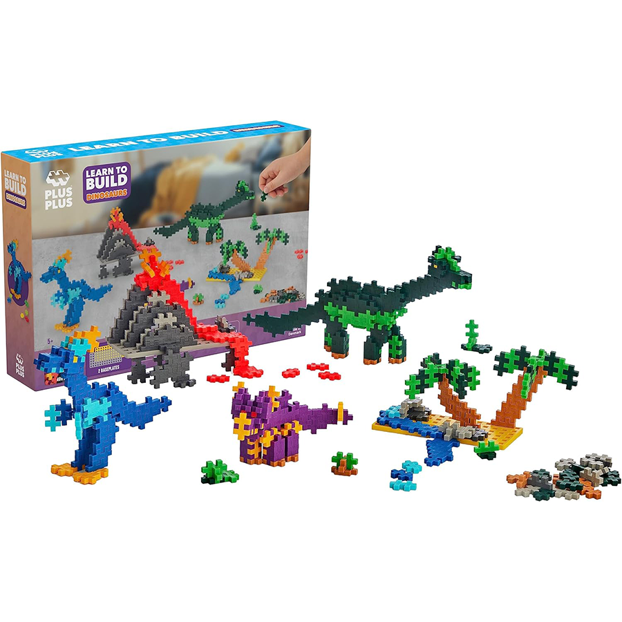 Plus Plus Dinosaurs بلس بلس مجموعة الديناصورات