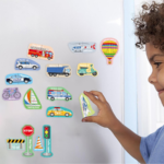 ⁦Vehicle Puzzles بازل المركبات المغناطيسية⁩ - الصورة ⁦2⁩