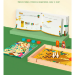⁦Mideer - 10-in-1 Carrom Board Game MD2131 ميدير - لعبة كاروم 10 في 1⁩ - الصورة ⁦8⁩