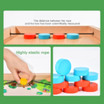 ⁦Mideer - 10-in-1 Carrom Board Game MD2131 ميدير - لعبة كاروم 10 في 1⁩ - الصورة ⁦5⁩