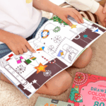 ⁦Mideer Drawing Coloring Book-GIRLS MD4093 ميدير كتاب رسم وتلوين - للبنات⁩ - الصورة ⁦8⁩