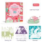 ⁦Mideer Drawing Coloring Book-GIRLS MD4093 ميدير كتاب رسم وتلوين - للبنات⁩ - الصورة ⁦2⁩