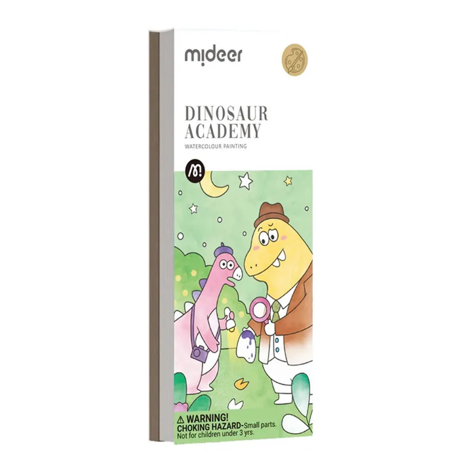 Mideer Watercolour Painting - Dinosaur Academy ميدير لوحة المائية - أكاديمية الديناصورات
