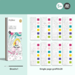 ⁦Mideer Paint w/ Water Booklet - Fairy Tale Dream MD4193 ميدير كتيب الرسم بالماء - حلم من حكايات خرافية⁩ - الصورة ⁦5⁩