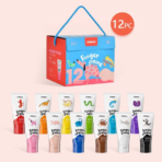 ⁦Mideer Finger Paint - 12 Colours MD4166 ميدير ألوان الأصابع - 12 لونًا⁩ - الصورة ⁦5⁩