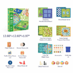 ⁦Mideer 32 In 1 Classic Games MD2071 ميدير مجموعة ألعاب الكلاسيكية 32 في 1⁩ - الصورة ⁦2⁩