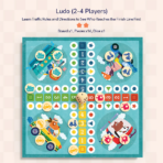 ⁦Mideer 32 In 1 Classic Games MD2071 ميدير مجموعة ألعاب الكلاسيكية 32 في 1⁩ - الصورة ⁦7⁩