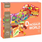 Mideer Large animal-shaped puzzle dinosaur world MD3083 ميدير  لغز كبير على شكل حيوان عالم الديناصورات