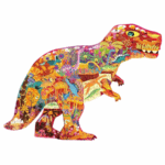 ⁦Mideer Large animal-shaped puzzle dinosaur world MD3083 ميدير  لغز كبير على شكل حيوان عالم الديناصورات⁩ - الصورة ⁦4⁩