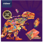 ⁦Mideer Large animal-shaped puzzle dinosaur world MD3083 ميدير  لغز كبير على شكل حيوان عالم الديناصورات⁩ - الصورة ⁦2⁩