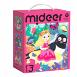 Mideer - 3-in-1 Level Up Puzzle - Princess Adventures - Level 3 MD1479 ميدير - لغز ٣ في ١ للارتقاء إلى المستوى الأعلى - مغامرات الأميرة - المستوى ٣