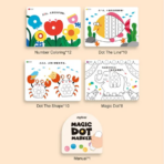⁦Mideer Magic Dot Markers - 6pcs MD6200ميدير أقلام تحديد النقاط السحرية - 6 قطع⁩ - الصورة ⁦7⁩