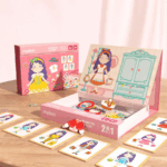 Mideer Magnetic Puzzle- Sweet Girl 2 in 1 MD3233 ميدير  أحجية مغناطيسية - فتاة لطيفة 2 في 1