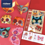 ⁦Mideer Make Your Own Party Masks MD4118 ميدير اصنع أقنعة الحفلات الخاصة بك⁩ - الصورة ⁦5⁩