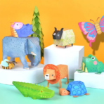 ⁦Mideer Origami Animals MD4082 ميدير حيوانات الأوريجامي⁩ - الصورة ⁦2⁩