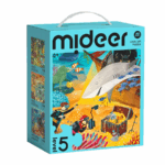 Mideer - 3-in-1 Level Up Puzzle - Amazing Adventures - Level 5 MD1486 ميدير - ألغاز 3 في 1 للارتقاء إلى المستوى الأعلى - مغامرات مذهلة - المستوى 5