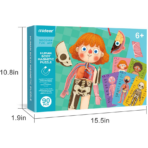 ⁦Mideer Body Magnetic Puzzle CT7013 ميدير لغز الجسم المغناطيسي⁩ - الصورة ⁦8⁩