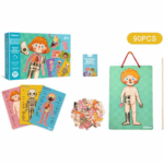 ⁦Mideer Body Magnetic Puzzle CT7013 ميدير لغز الجسم المغناطيسي⁩ - الصورة ⁦3⁩