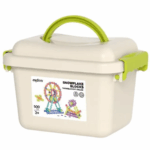 Mideer Colorful Snowflake Blocks - 500pcs MD1304ميدير مكعبات ندفة الثلج الملونة - ٥٠٠ قطعة