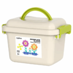 Mideer Colourful Snowflake Blocks - 200pcs MD1212ميدير مكعبات ندفة الثلج الملونة - 200 قطعة