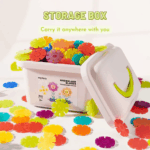 ⁦Mideer Colorful Snowflake Blocks - 500pcs MD1304ميدير مكعبات ندفة الثلج الملونة - ٥٠٠ قطعة⁩ - الصورة ⁦8⁩