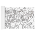 Mideer Colouring Roll - City 10 Meters MD4088 لفة تلوين ميدير - مدينة 10 أمتار