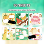 ⁦Mideer  4-In-1 Watercolor Painting Kit - Wonderland Expedition CT1506 ميدير مجموعة رسم الأصابع الإبداعية - جولة في المدينة⁩ - الصورة ⁦6⁩