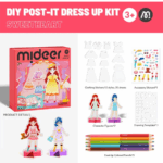 ⁦Mideer DIY Post It Dress Up Kit - Sweetheart MD2291 ميدير طقم تزيين⁩ - الصورة ⁦6⁩