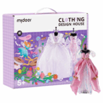 Mideer Design House Make Your Own Dress DIY Kit MD6362 ميدير دار التصميم اصنعي فستانك بنفسك - طقم اصنعيه بنفسك