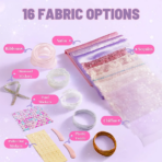 ⁦Mideer Design House Make Your Own Dress DIY Kit MD6362 ميدير دار التصميم اصنعي فستانك بنفسك - طقم اصنعيه بنفسك⁩ - الصورة ⁦6⁩