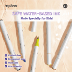 ⁦Mideer Dual Tip Markers - Pack of 48 MD4185ميدير أقلام تحديد ثنائية الطرف - عبوة من 48 قلمًا⁩ - الصورة ⁦9⁩