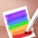 ⁦Mideer Dual Tip Markers - Pack of 48 MD4185ميدير أقلام تحديد ثنائية الطرف - عبوة من 48 قلمًا⁩ - الصورة ⁦2⁩