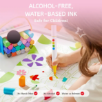 ⁦Mideer Dual Tip Washable Markers - 12 Pcs MD4308ميدير أقلام تحديد قابلة للغسل برأسين - 12 قطعة⁩ - الصورة ⁦4⁩