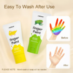 ⁦Mideer Finger Paint - 6 Colours MD4165 ميدير طلاء الأصابع - 6 ألوان⁩ - الصورة ⁦4⁩