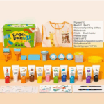 ⁦Mideer Finger Painting Paint Set Professional Paint Washable Kindergarten Graffiti Brush MD4219ميدير مجموعة ألوان الرسم بالأصابع، فرشاة احترافية قابلة للغسل لرسم الجرافيتي للأطفال⁩ - الصورة ⁦3⁩