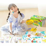 ⁦Mideer Finger Painting Paint Set Professional Paint Washable Kindergarten Graffiti Brush MD4219ميدير مجموعة ألوان الرسم بالأصابع، فرشاة احترافية قابلة للغسل لرسم الجرافيتي للأطفال⁩ - الصورة ⁦5⁩