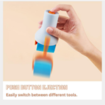 ⁦Mideer Finger Painting Paint Set Professional Paint Washable Kindergarten Graffiti Brush MD4219ميدير مجموعة ألوان الرسم بالأصابع، فرشاة احترافية قابلة للغسل لرسم الجرافيتي للأطفال⁩ - الصورة ⁦7⁩