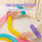 ⁦Mideer Glow Pop Fidget Tubes - 13pcs MD1419 ميدير أنابيب فيدجيت جلو بوب - ١٣ قطعة⁩ - الصورة ⁦7⁩