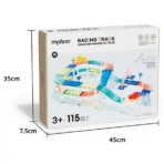 ⁦Mideer Grooved Magnetic Tiles - Racing Track MD6395 ميدير بلاط مغناطيسي مُخَدد - مضمار سباق⁩ - الصورة ⁦10⁩