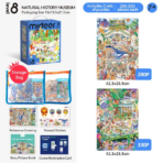 ⁦Mideer - 2-In-1 Level Up Puzzle - World Map - Level 9 MD1519 ميدير - لغز ٢ في ١ للارتقاء إلى المستوى الأعلى - خريطة العالم - المستوى ٩⁩ - الصورة ⁦4⁩