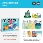 ⁦Mideer Let's Create Kit - Level 2 MD3376 ميدير مجموعة دعونا نبتكر - المستوى الثاني⁩ - الصورة ⁦2⁩