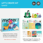 ⁦Mideer Let's Create Kit - Level 2 MD3376 ميدير مجموعة دعونا نبتكر - المستوى الثاني⁩ - الصورة ⁦2⁩