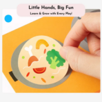 ⁦Mideer Let's Stick Art And Craft Kit - Level 1 MD3369ميدير مجموعة الفنون والحرف اليدوية "لنلتصق" - المستوى الاول⁩ - الصورة ⁦4⁩
