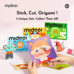 ⁦Mideer Let's Stick Art And Craft Kit - Level 1 MD3369ميدير مجموعة الفنون والحرف اليدوية "لنلتصق" - المستوى الاول⁩ - الصورة ⁦3⁩