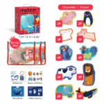 ⁦Mideer - Level Up Puzzles - Level 1: Animals MD1473 ميدير - ألغاز ارتقِ بمستوى جديد - المستوى الأول: الحيوانات⁩ - الصورة ⁦4⁩