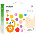 Mideer Magic Dot Markers - 12pcs MD6253ميدير أقلام تحديد النقاط السحرية - 12 قطعة