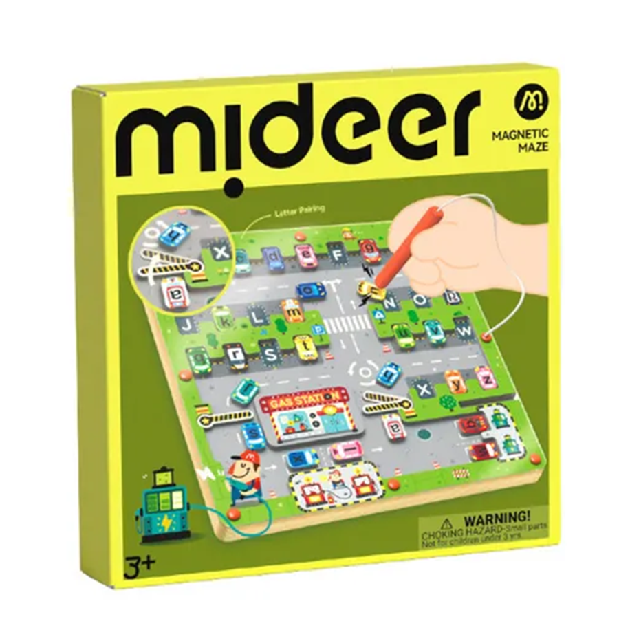 Mideer Magnetic Maze Parking Lot ميدير موقف سيارات المتاهة المغناطيسية