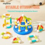 ⁦Mideer Magnetic Sticks - 60 Pcs MD1431 ميدير أعواد مغناطيسية - 60 قطعة⁩ - الصورة ⁦6⁩